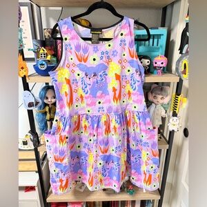 Nooworks Big Pocket dress in Crybaby